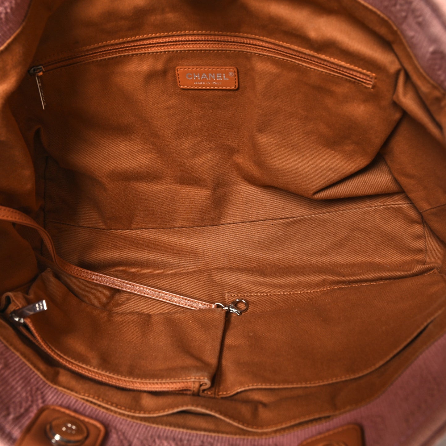 Canvas Large Double Face Tote Pink