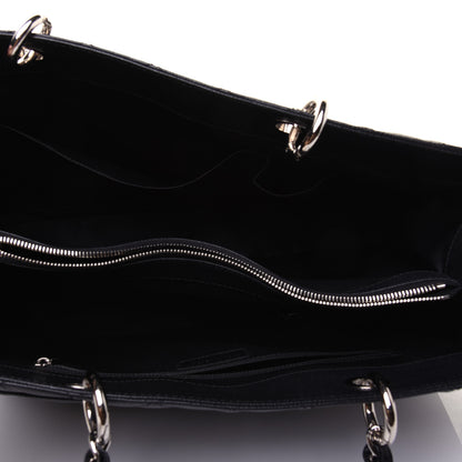 Chanel Caviar Quilted XL Grand Shopping Tote GST Black 5 of 17
