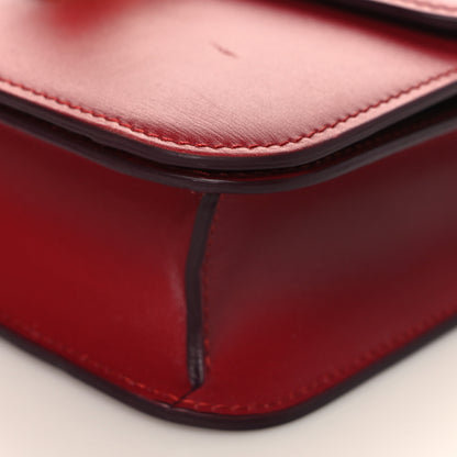 Celine Box Calfskin Teen Classic Box Flap Bag Red 7 of 11
