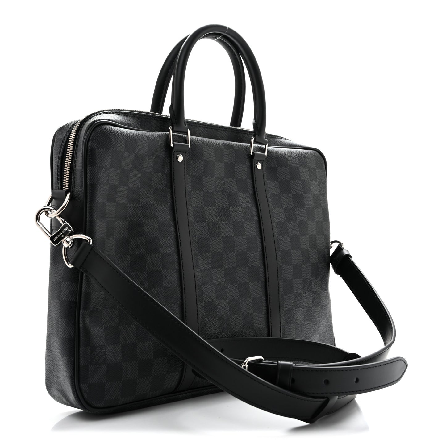 Damier Graphite Porte Documents Voyage PM