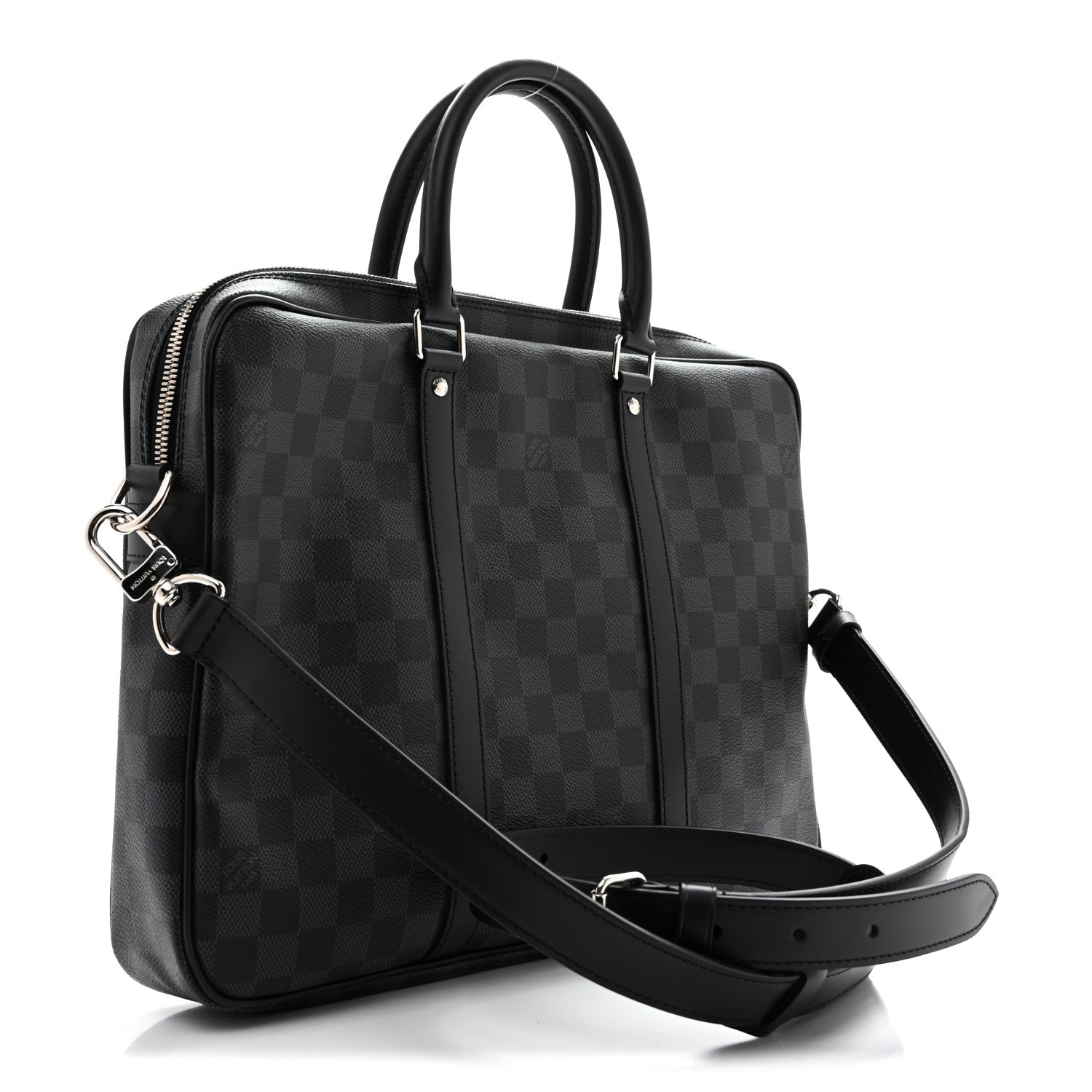Louis Vuitton Damier Graphite Porte Documents Voyage PM 3 of 12