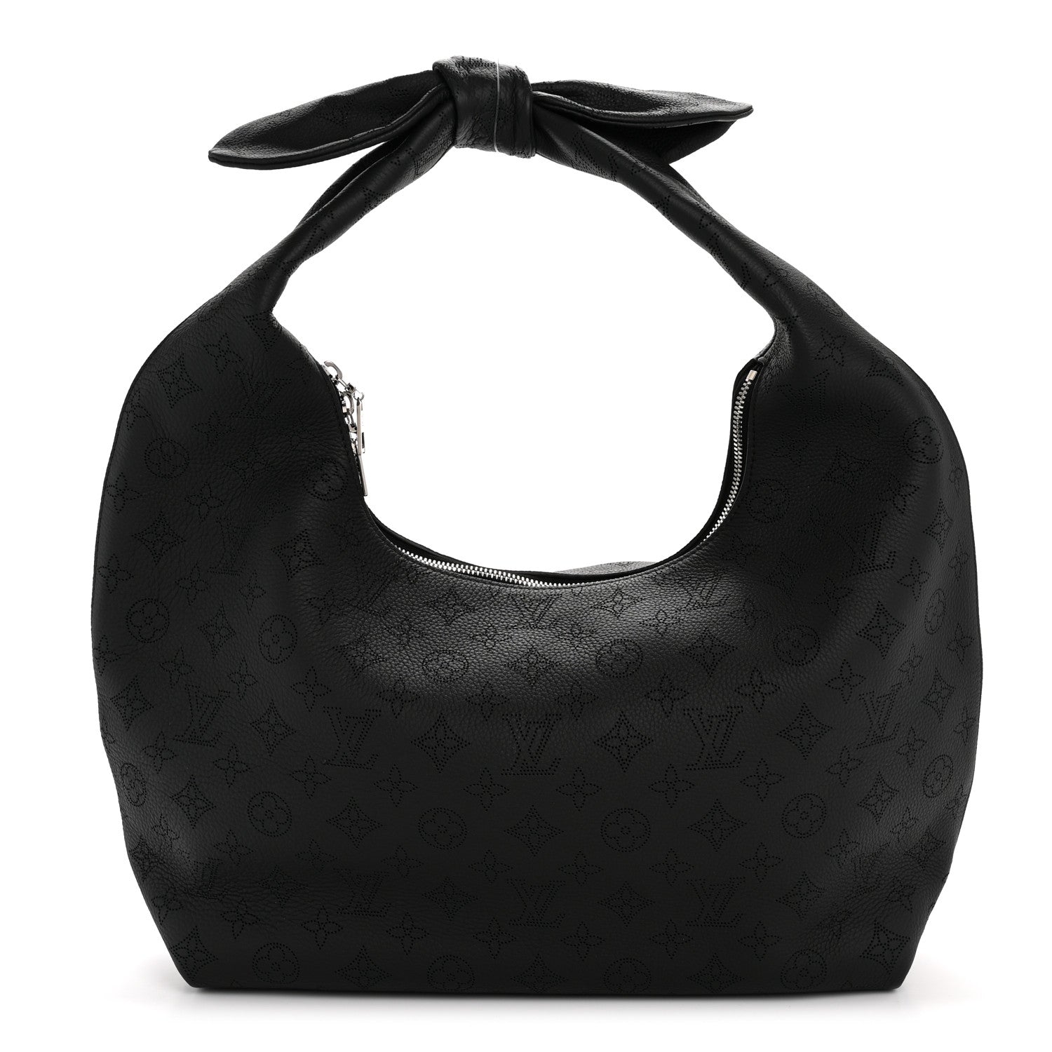 Louis Vuitton Mahina Why Knot MM Black 1 of 9