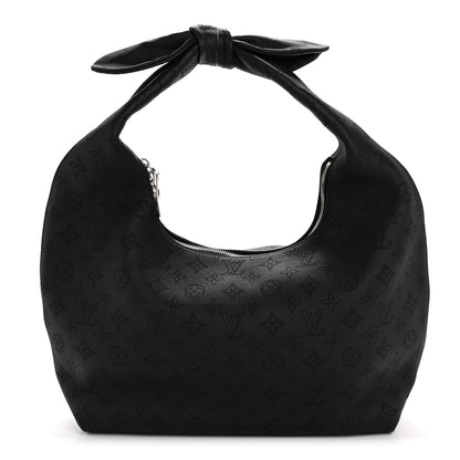 Louis Vuitton Mahina Why Knot MM Black 1 of 9