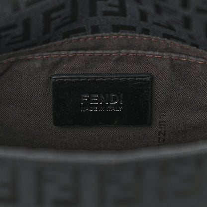 Fendi Zucchino Mini Mama Baguette Black 6 of 9