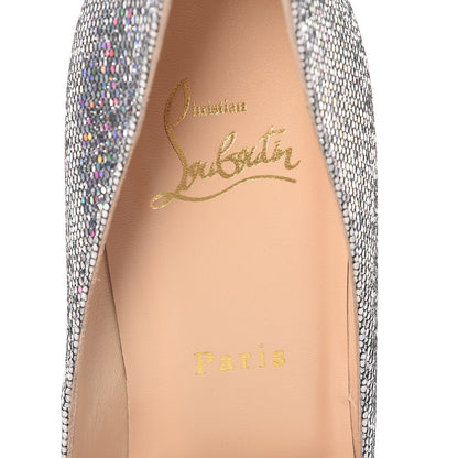 Christian Louboutin Glitter Disco Ball New Very Prive 120 Pumps 38 Purple Pop 6 of 8