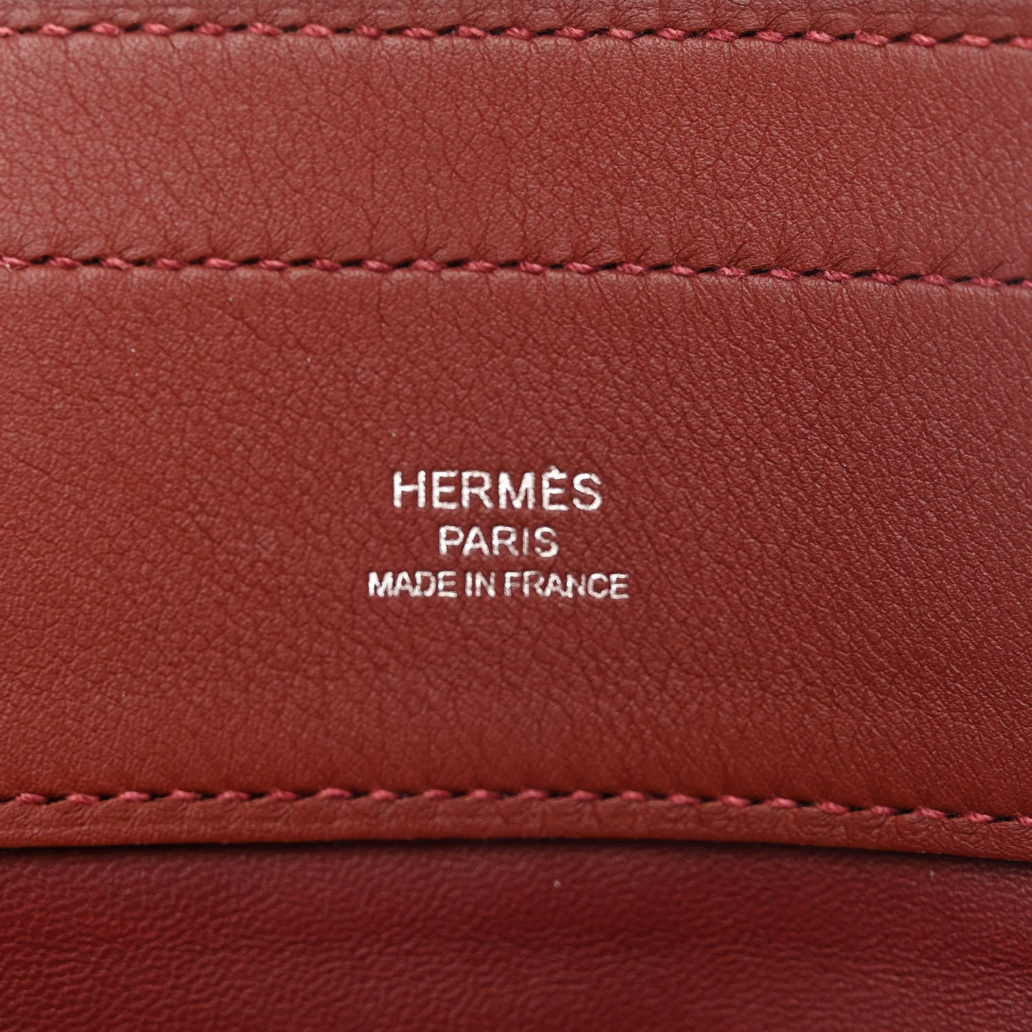 Hermes Milo Lambskin Swift Mini Aline Rouge H 6 of 12