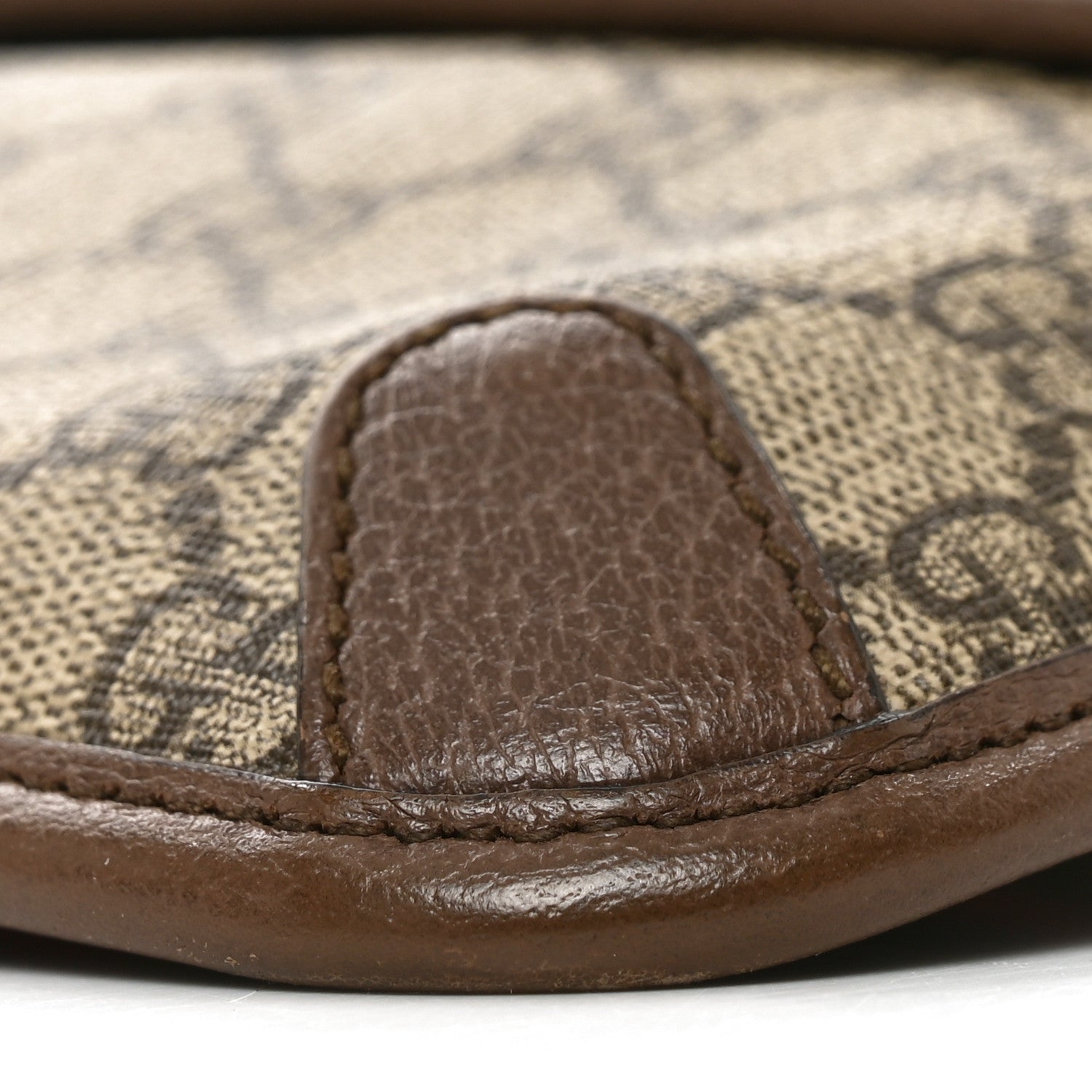Gucci GG Supreme Monogram Neo Vintage Web Belt Bag Brown 10 of 10