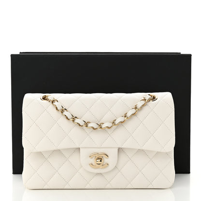 Chanel Caviar Quilted Small Double Flap White 11 of 11