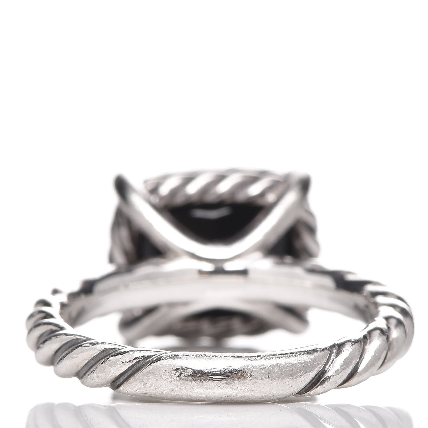 Sterling Silver Black Onyx Color Classics Stack Ring 51 5.75
