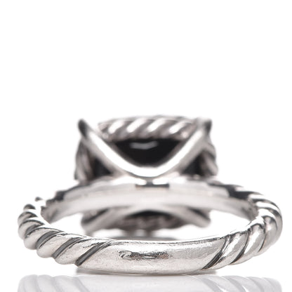 David Yurman Sterling Silver Black Onyx Color Classics Stack Ring 51 5.75 4 of 6