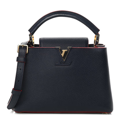 Louis Vuitton Taurillon Capucines BB Marine Rouge 1 of 12