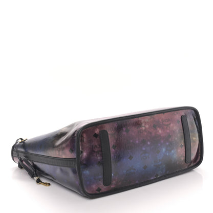 MCM Visetos Medium Project Reversible Shopper Tote Cognac 8 of 14