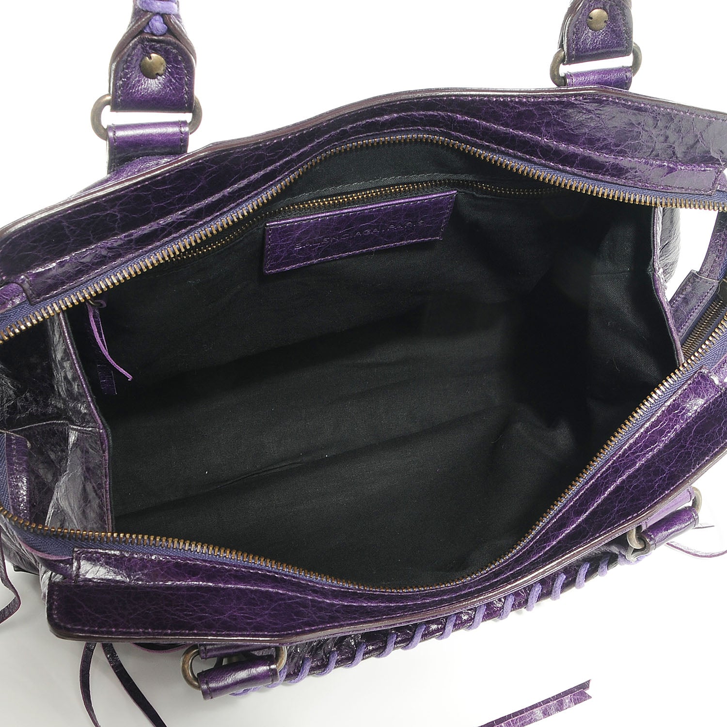 Balenciaga Chevre Step Bag Violet 7 of 12