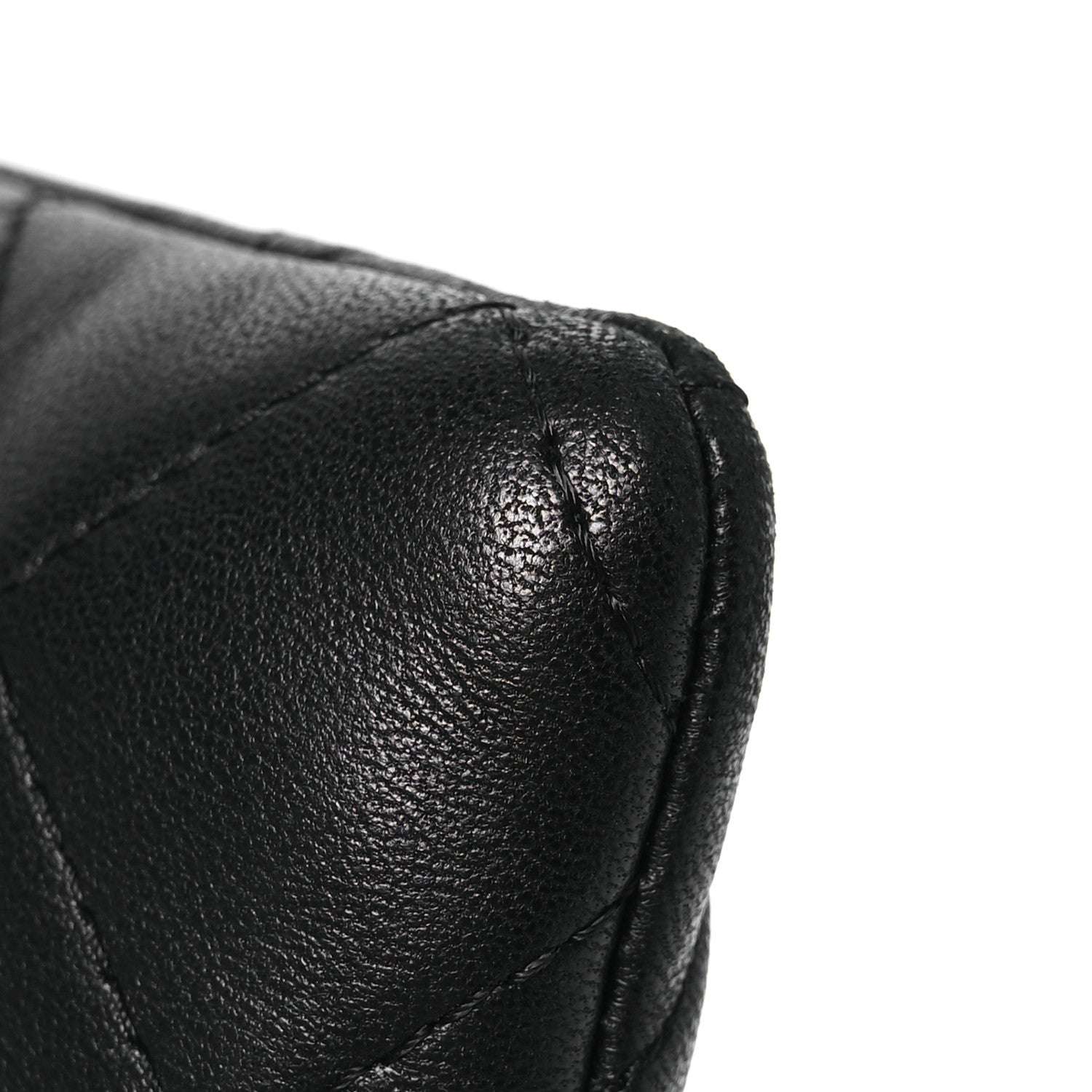 Chanel Lambskin Quilted CC Beauty Clutch Black 12 of 15