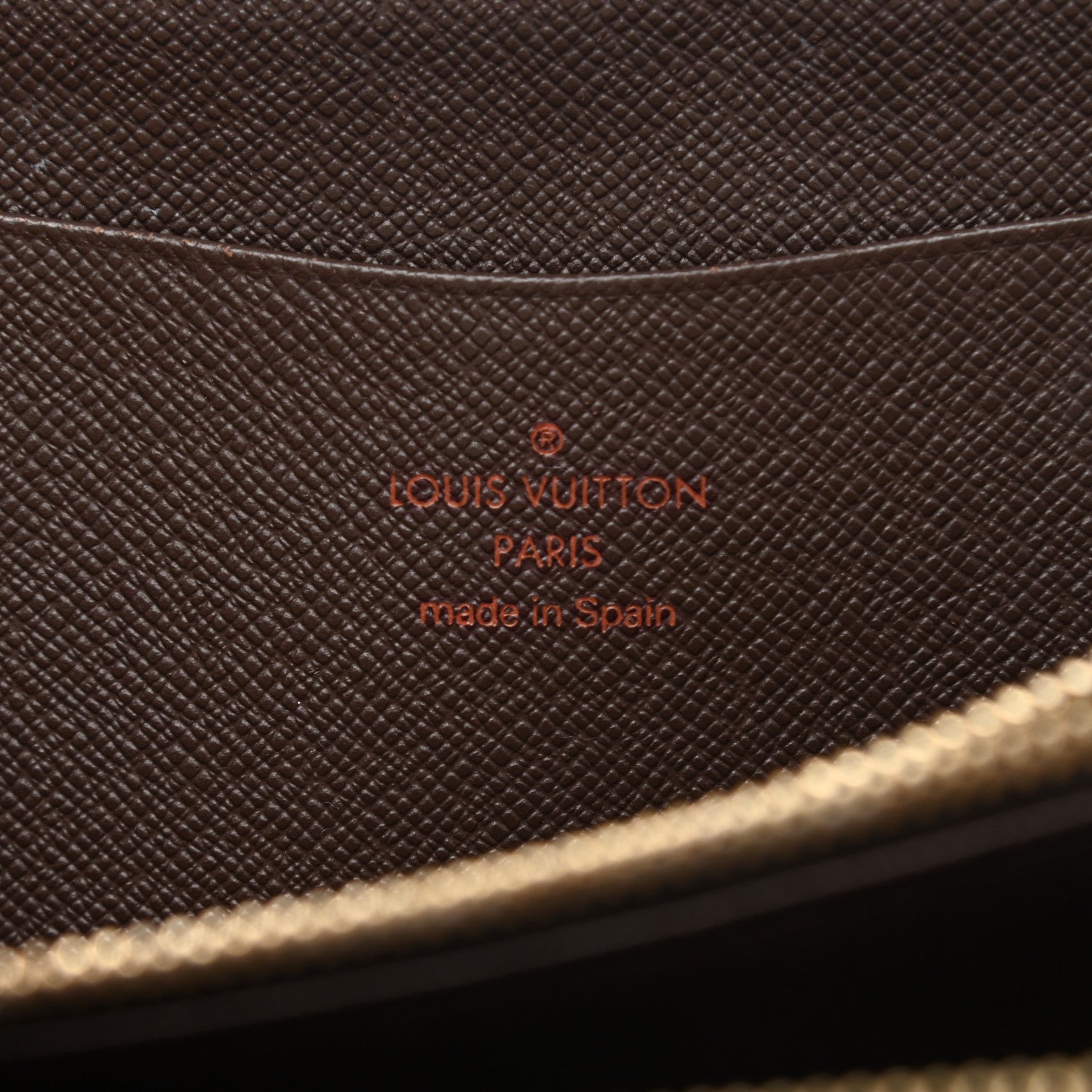 Louis Vuitton Damier Ebene Porte-Monnaie Zippe Zippy Wallet 11 of 16