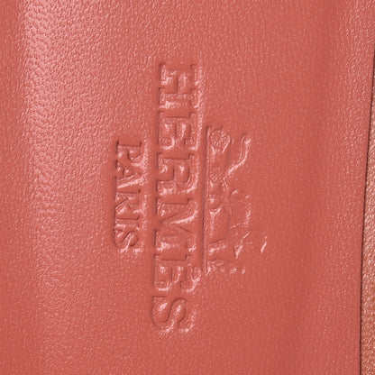Hermes Box Calfskin Oran Sandals 35.5 Granit Rose 7 of 9