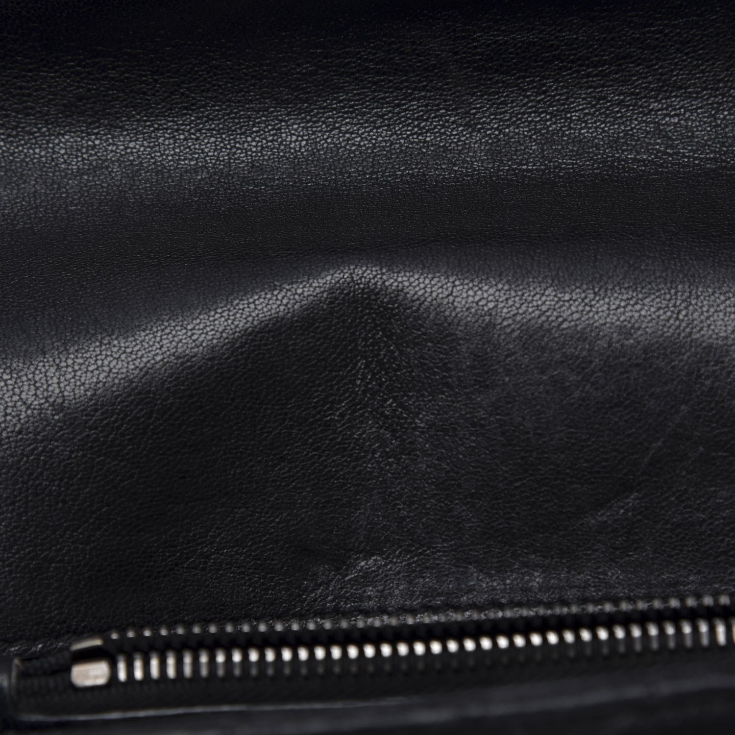 Saint Laurent Sheepskin Matelasse Chevron Monogram Medium College Bag Black 9 of 13