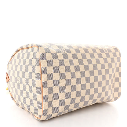 Louis Vuitton Damier Azur Speedy 30 4 of 10