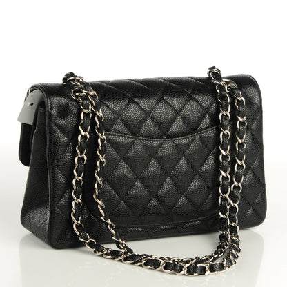 Chanel Caviar Quilted Small Double Flap Black 3 of 8