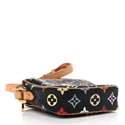Louis Vuitton Monogram Multicolor Rift Black 3 of 16