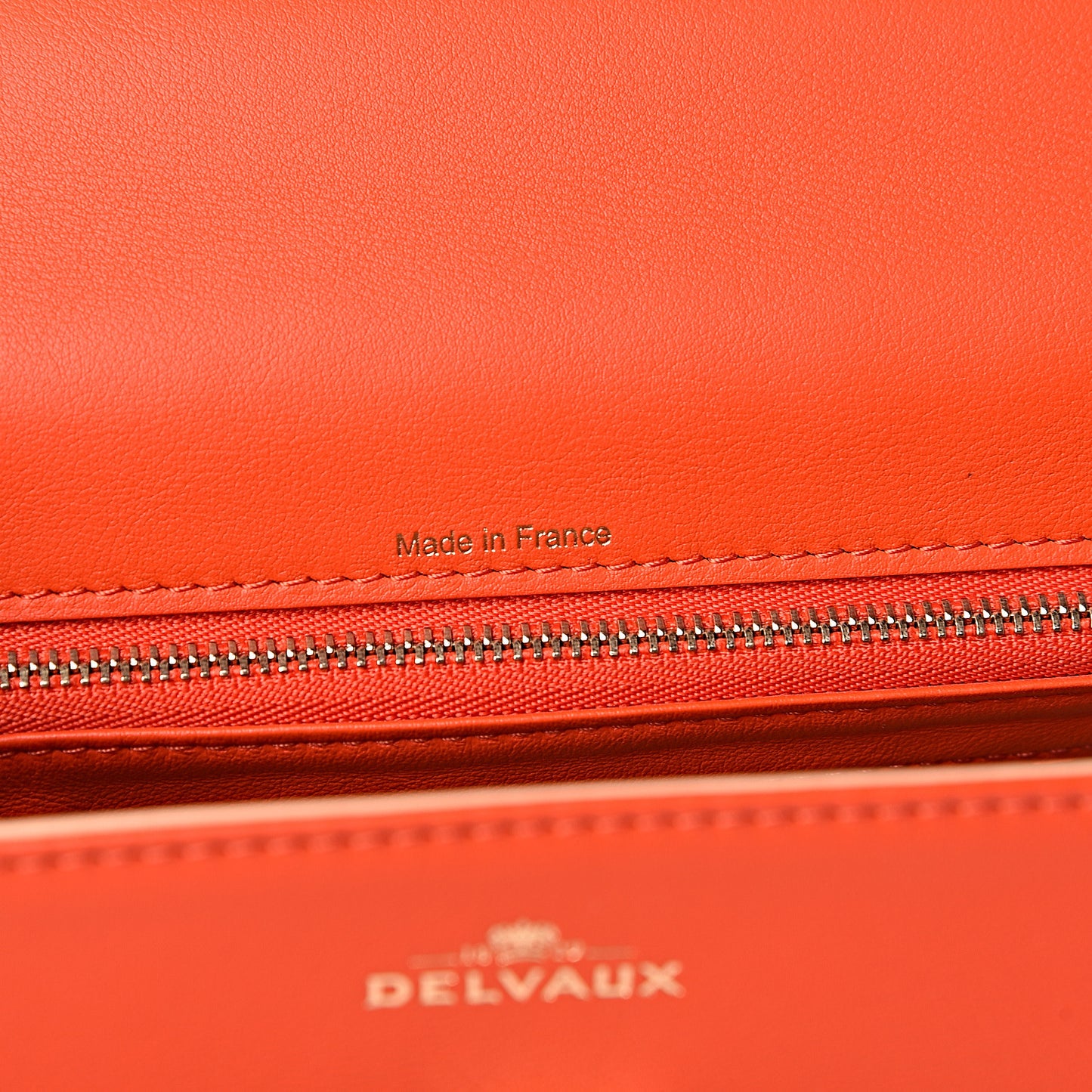 Calfskin MM Tempete Satchel Red
