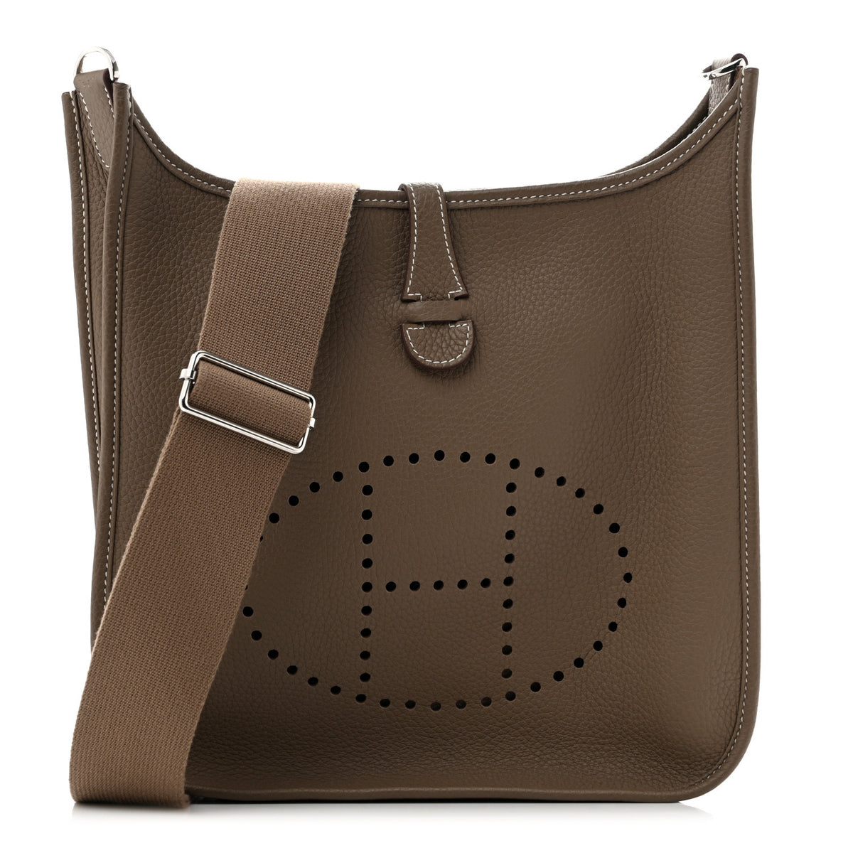Hermes Taurillon Clemence Evelyne III Etoupe 1 of 14