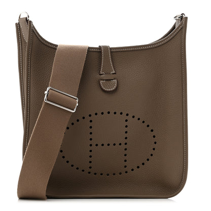 Hermes Taurillon Clemence Evelyne III Etoupe 1 of 14