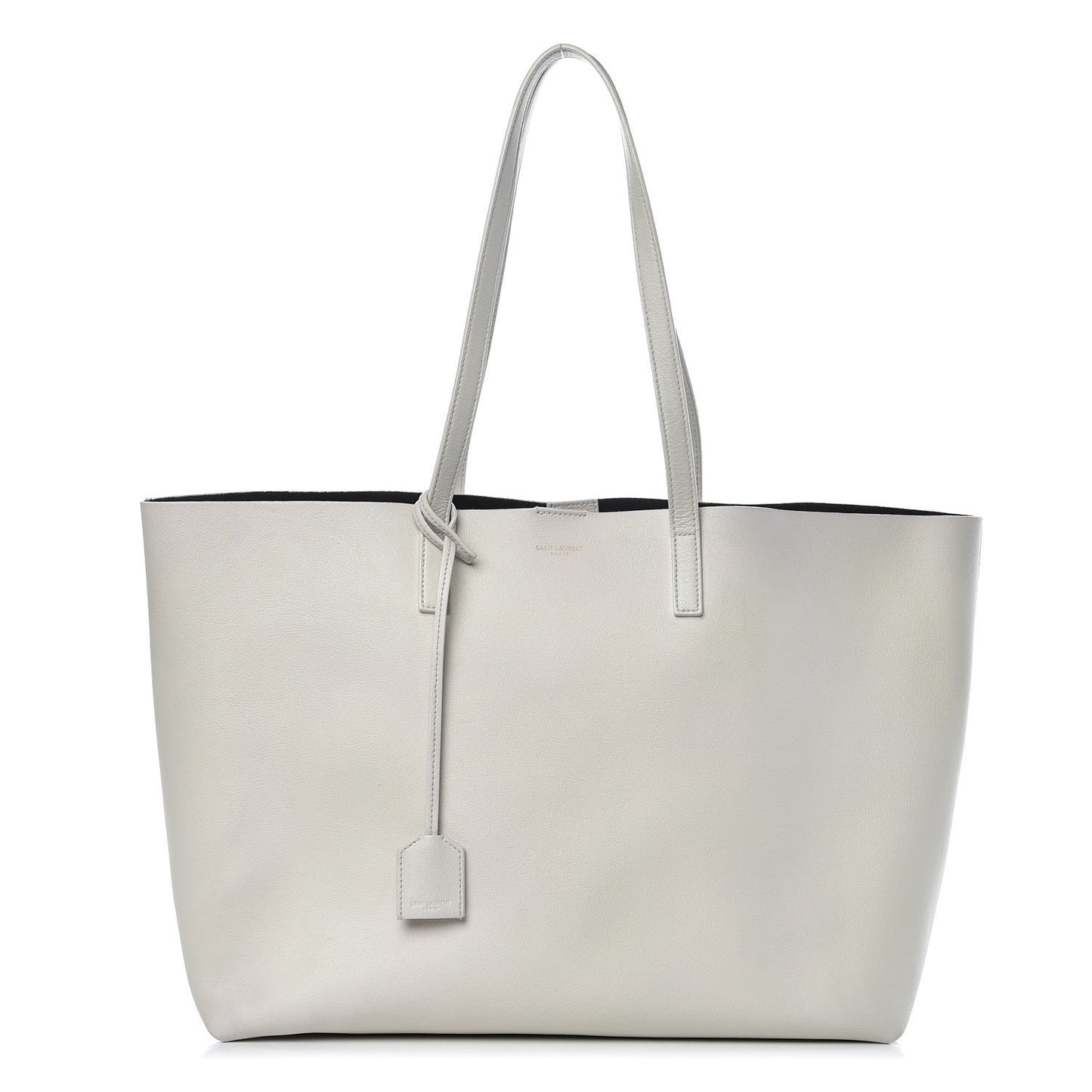 Calfskin Large Shopping Tote Porcellana