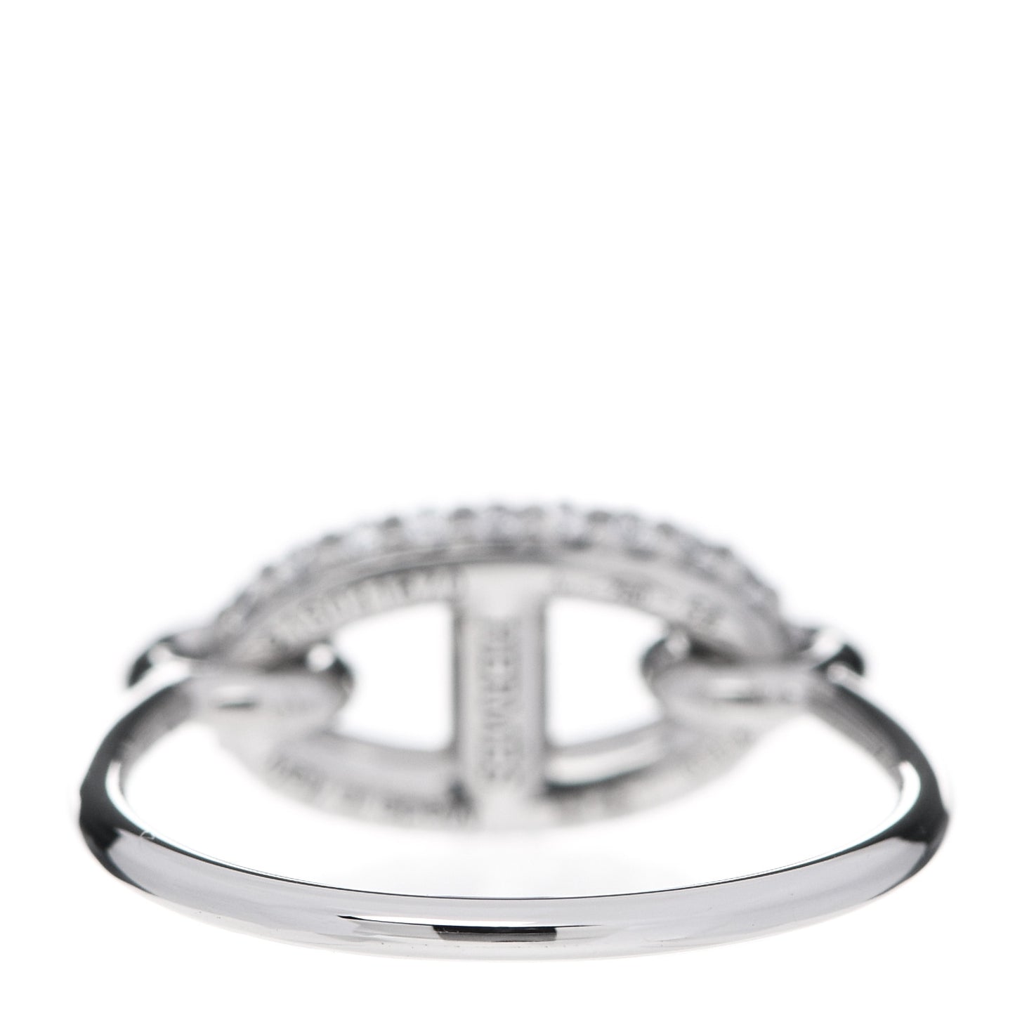 18K White Gold Diamond New Farandole Ring 54 6.75