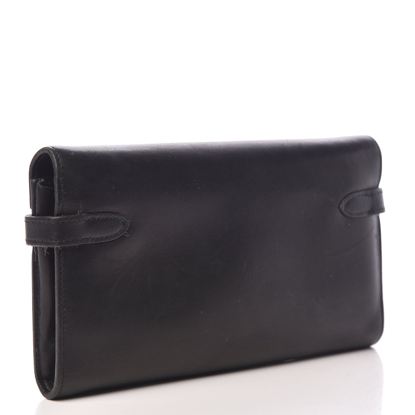 Box Kelly Longue Wallet Black