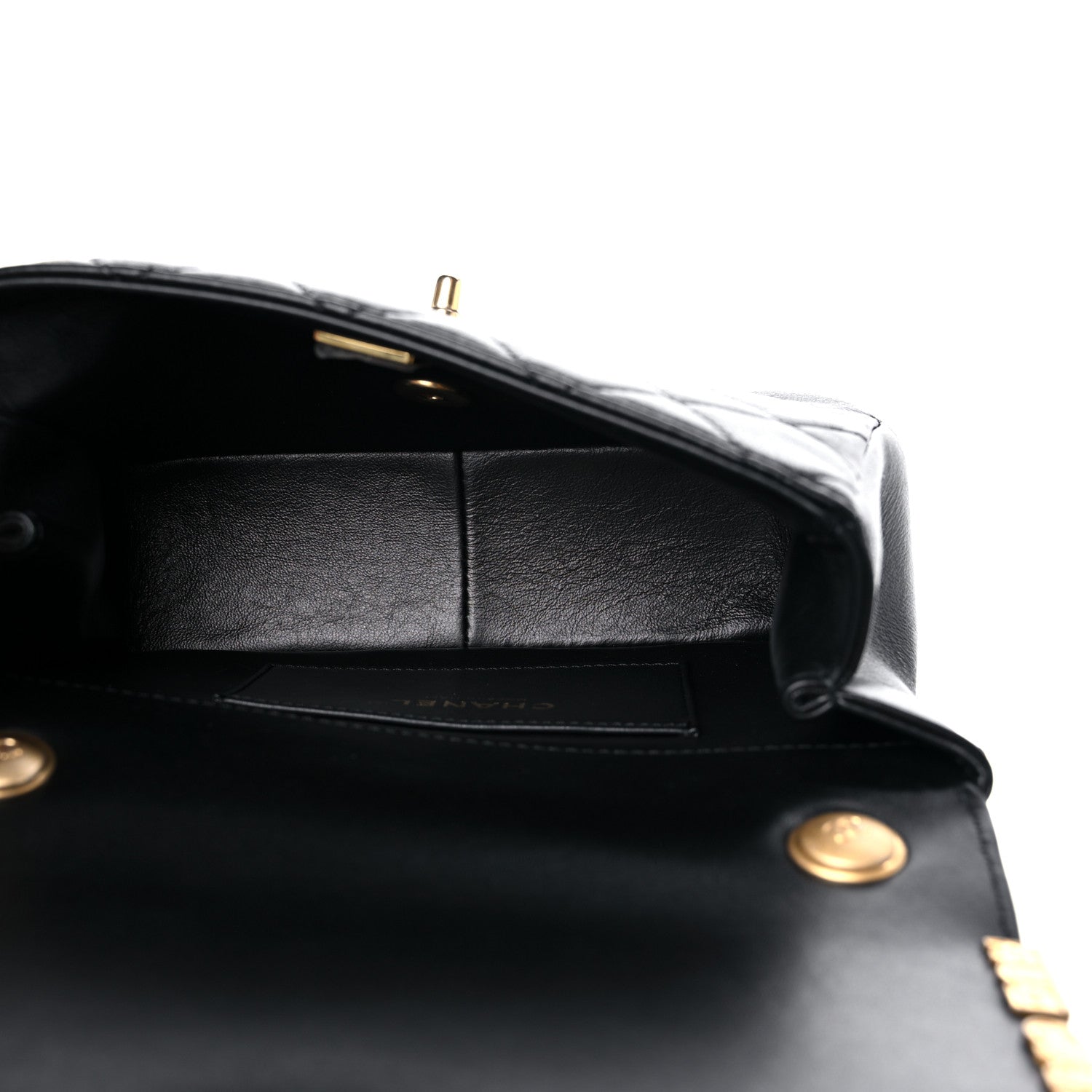 Chanel Lambskin Enamel Strass Quilted Mini Paris Monaco Flap Black 5 of 11