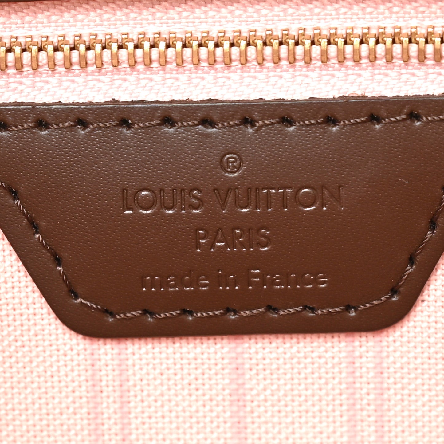 Damier Ebene Neo Neverfull MM Rose Ballerine
