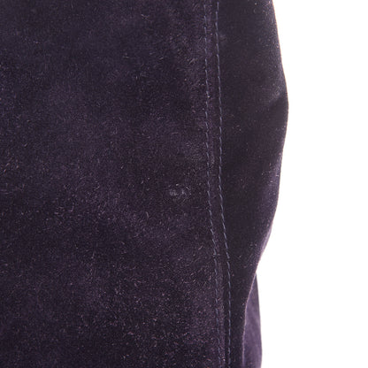 Chanel Suede CC Shoulder Bag Purple 19 of 19