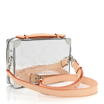 Louis Vuitton Monogram Mirror Handle Trunk Silver 3 of 8