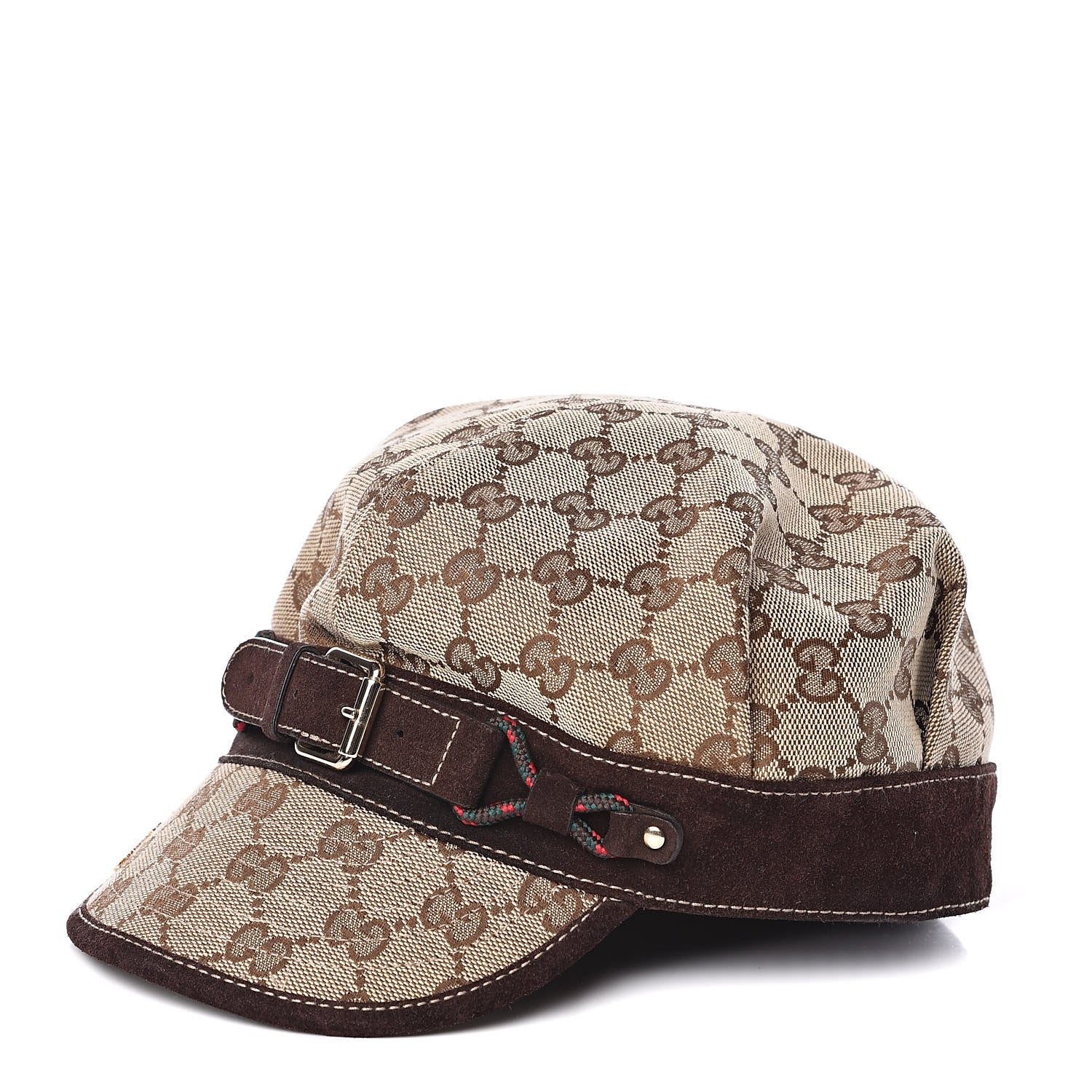 Gucci Monogram Hat M Brown 1 of 7