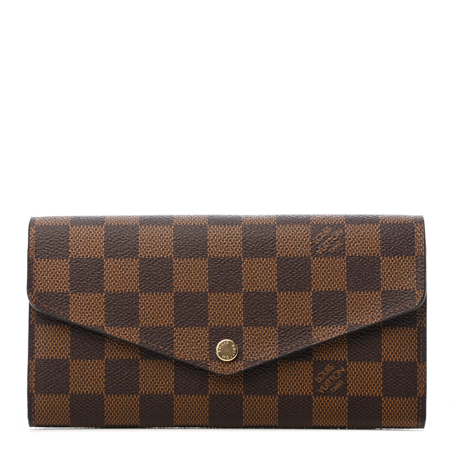 Louis Vuitton Damier Ebene Sarah Wallet NM 1 of 6