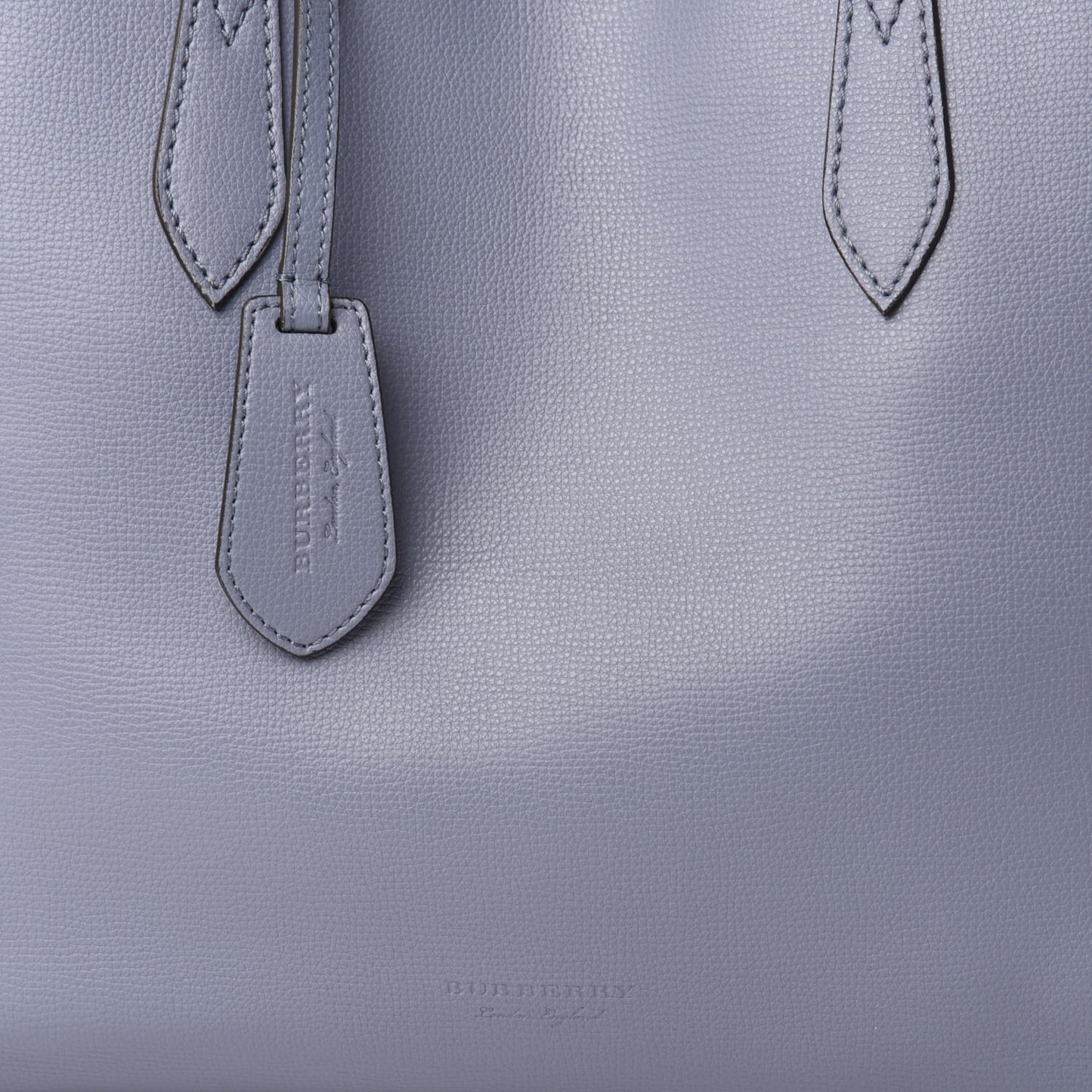 Calfskin Haymarket Check Medium Reversible Tote Blue