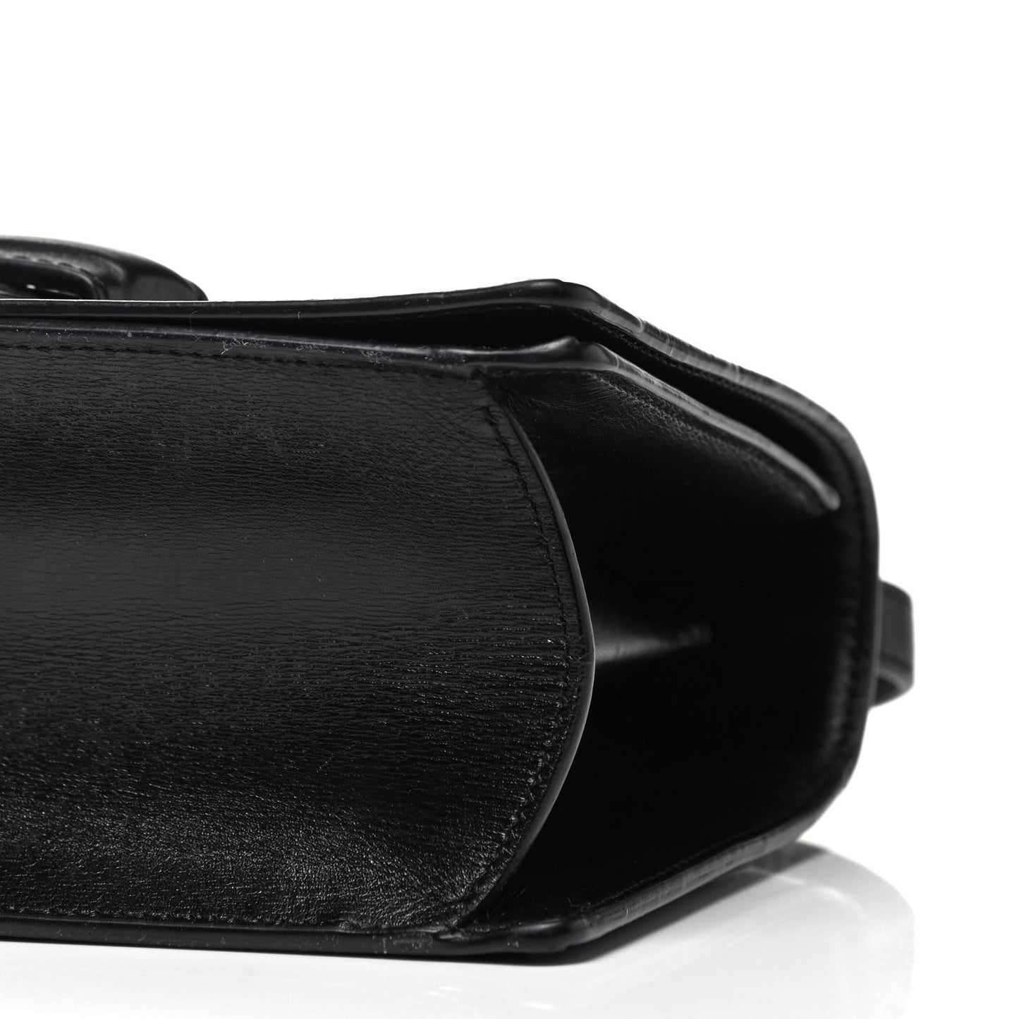 Calfskin Medium Barcelona Shoulder Bag Black