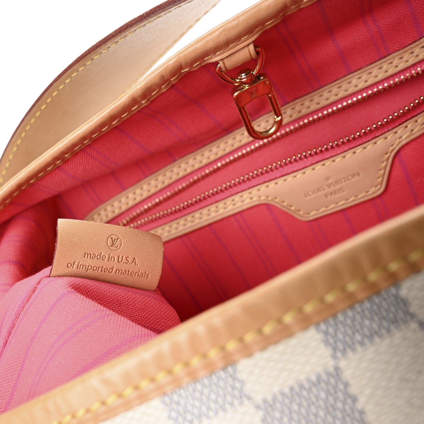 Damier Azur Delightful MM Pink