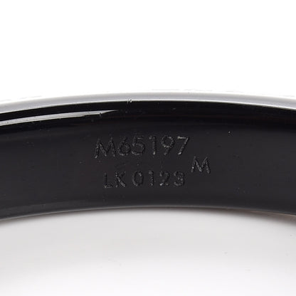 Louis Vuitton Resin Swarovski Medium Inclusion Bracelet M Black 4 of 5
