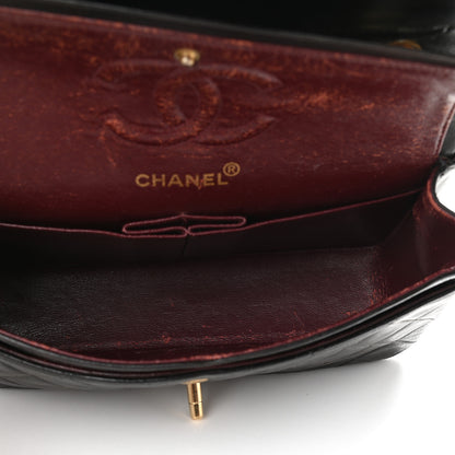 Chanel Lambskin Quilted Small Double Flap Black 4 of 12