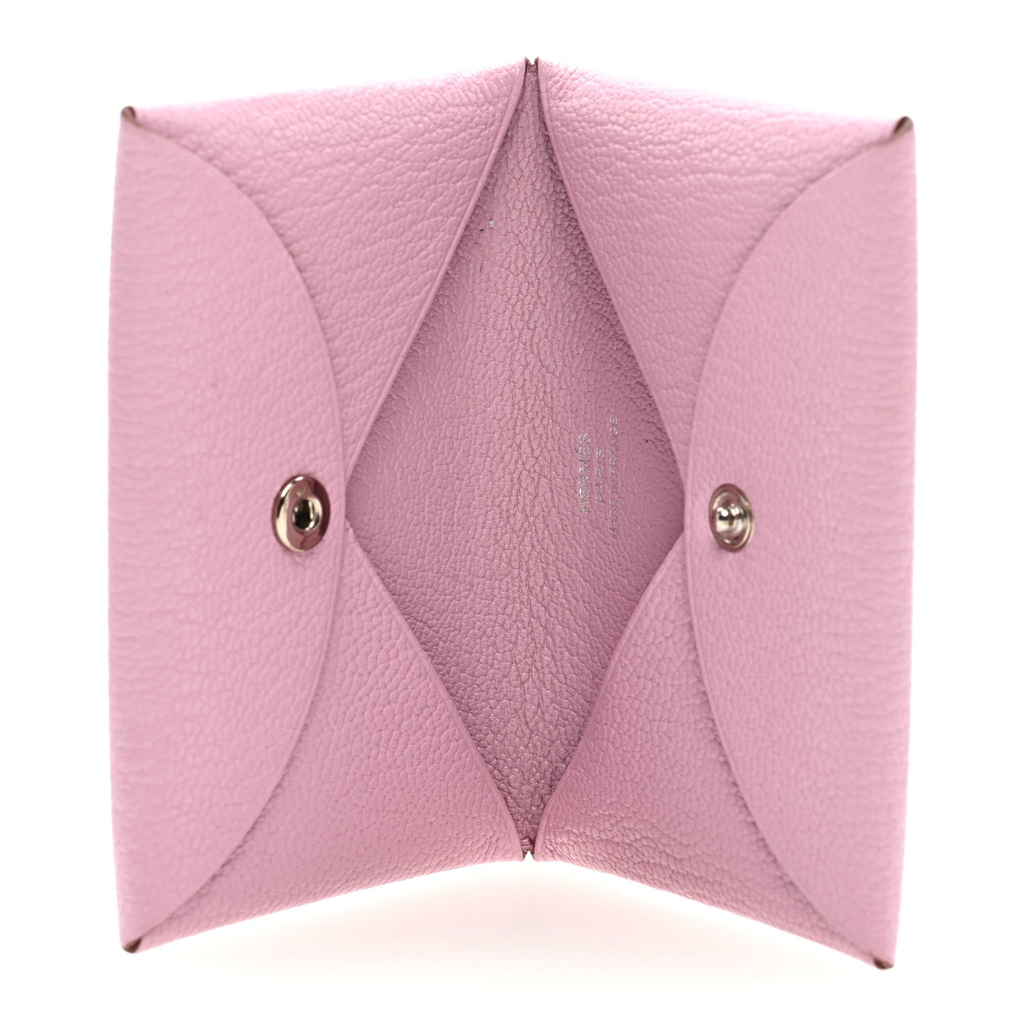 Chevre Mysore Calvi Card Case Mauve Sylvestre