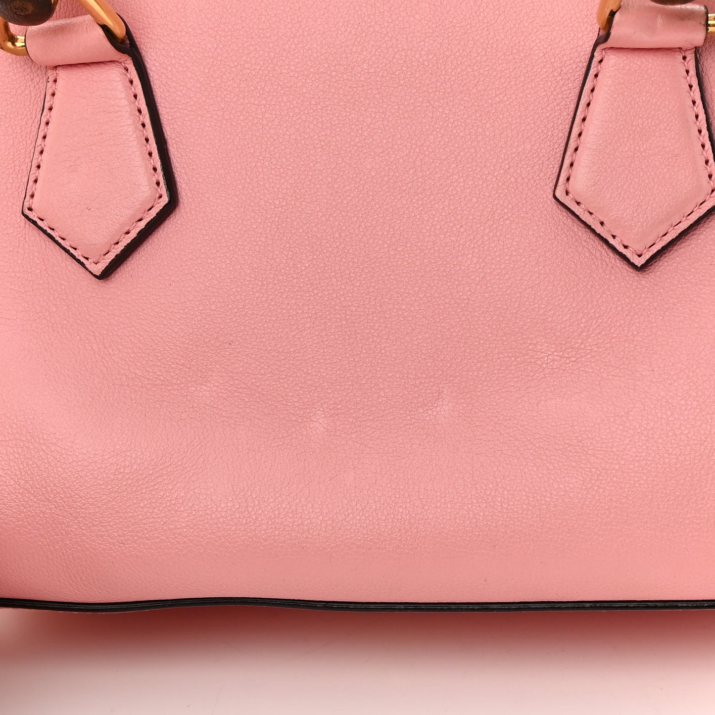 Wonka Grain Calfskin Mini Diana Tote Bag Wild Rose Fuxia Fluo