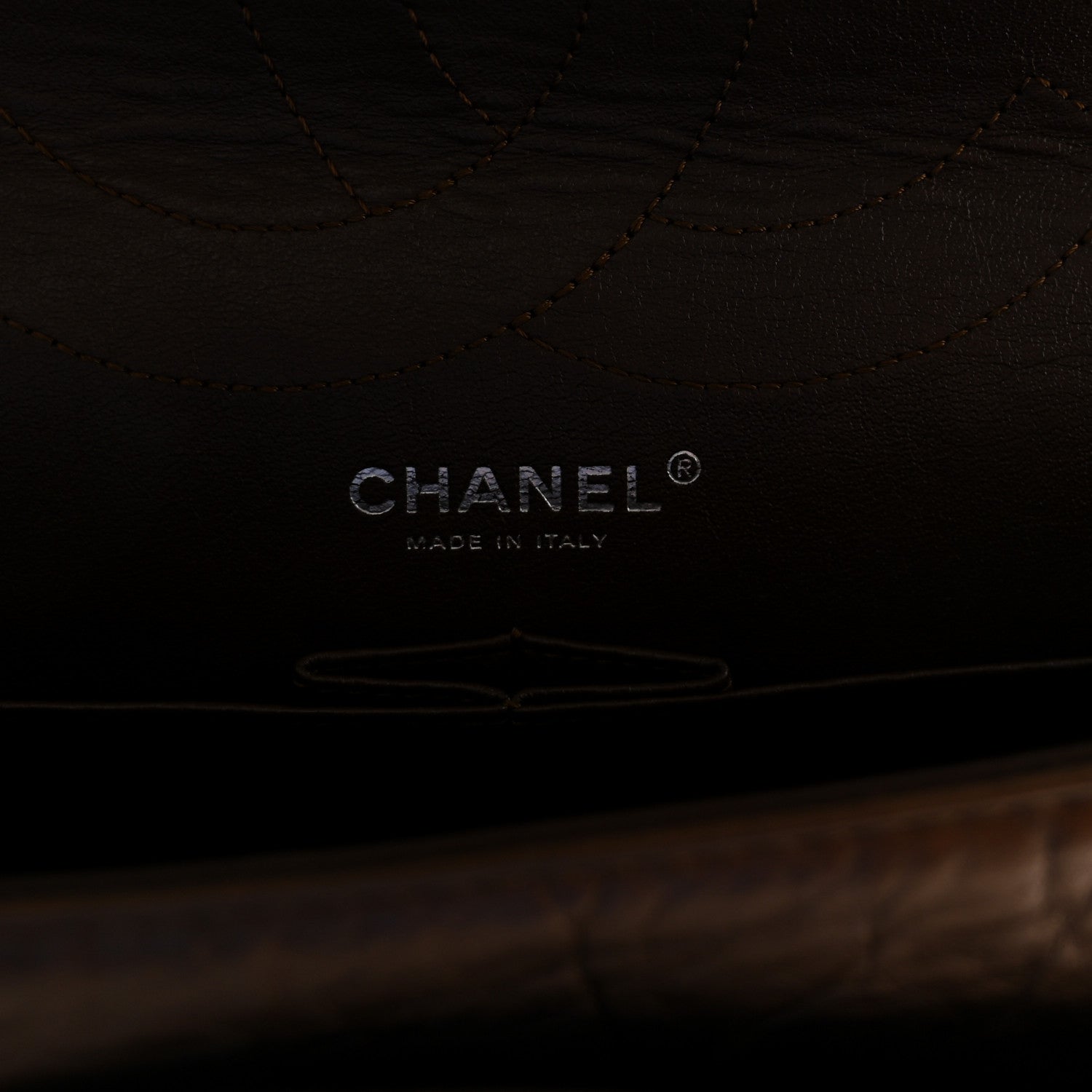 Chanel Metallic Aged Calfskin Quilted 2.55 Reissue 227 Flap Bronze 6 of 9