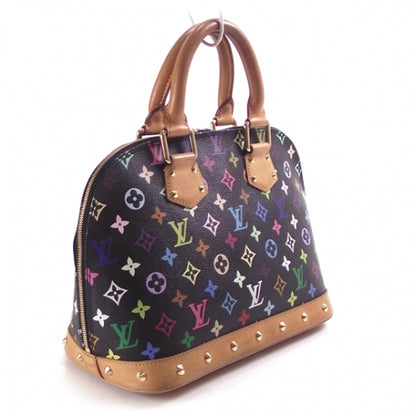 Louis Vuitton Monogram Multicolor Alma Black 3 of 9