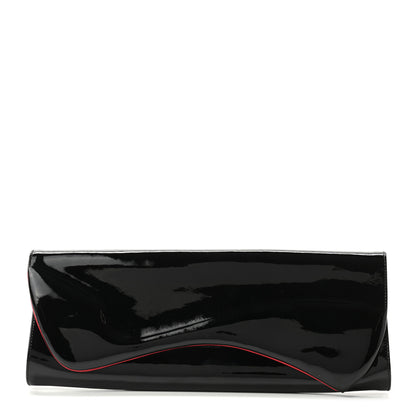Christian Louboutin Patent Pigalle Clutch Black 1 of 7