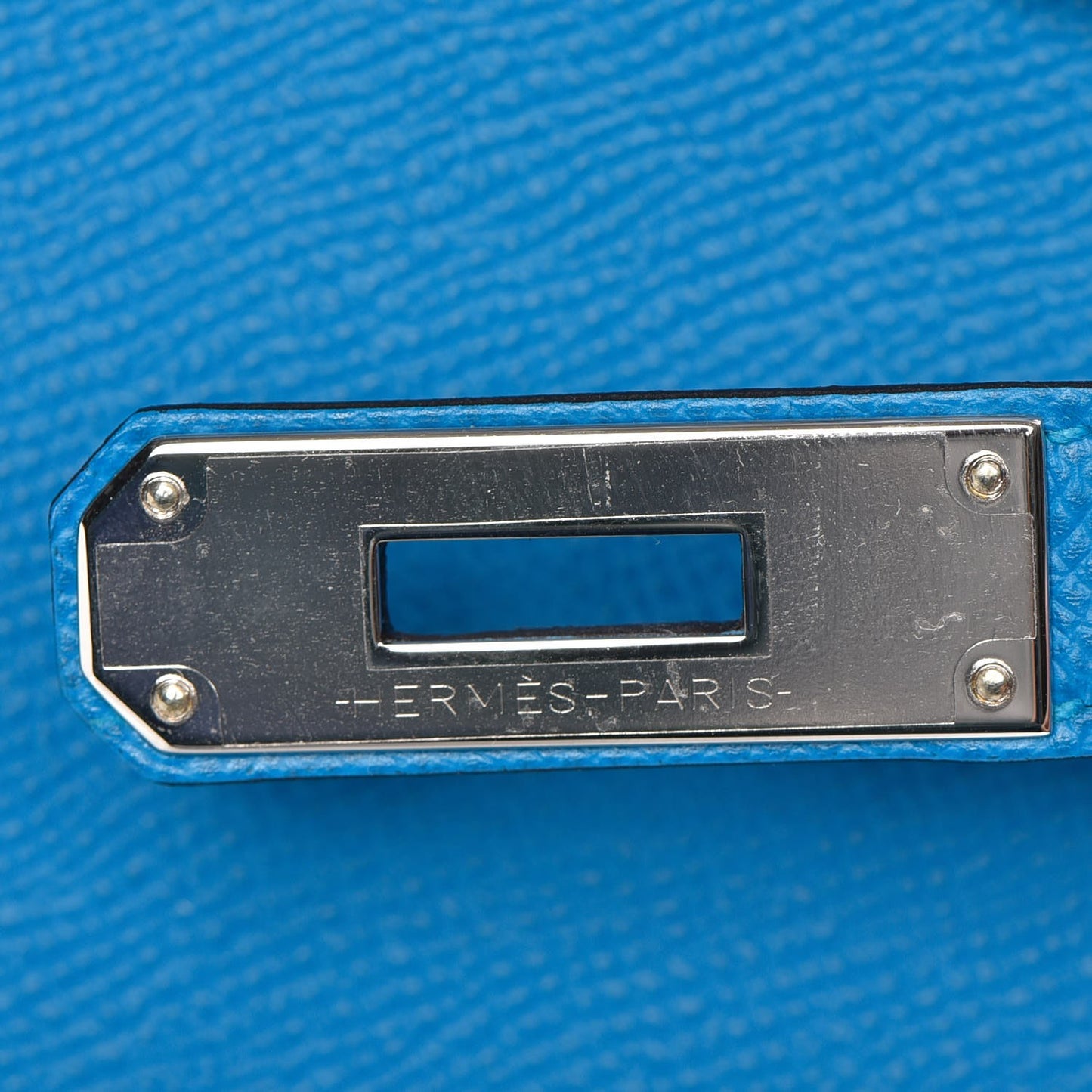 Epsom Birkin 30 Bleu Zanzibar