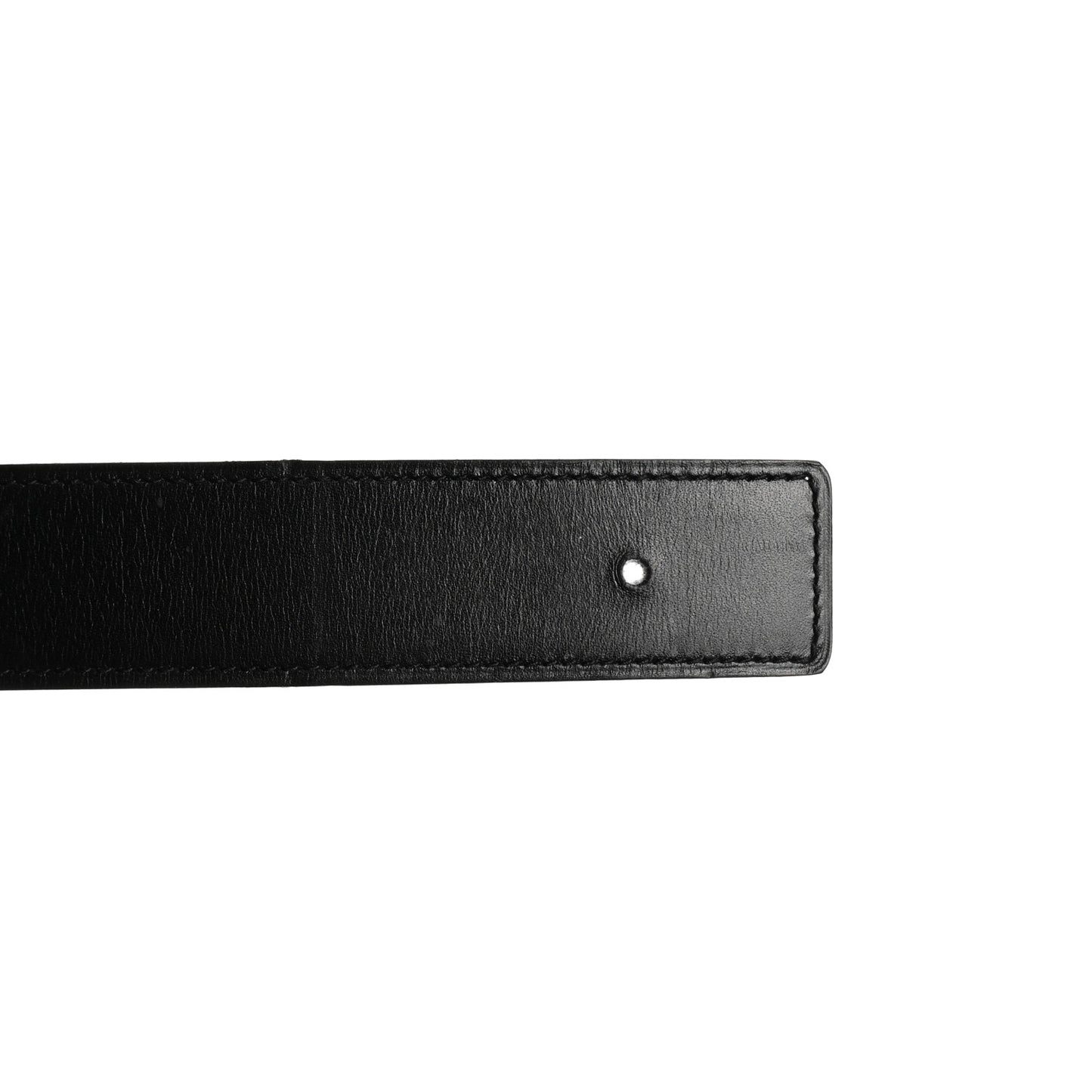Togo Box 32mm Belt Strap 85 Black Blue Jean