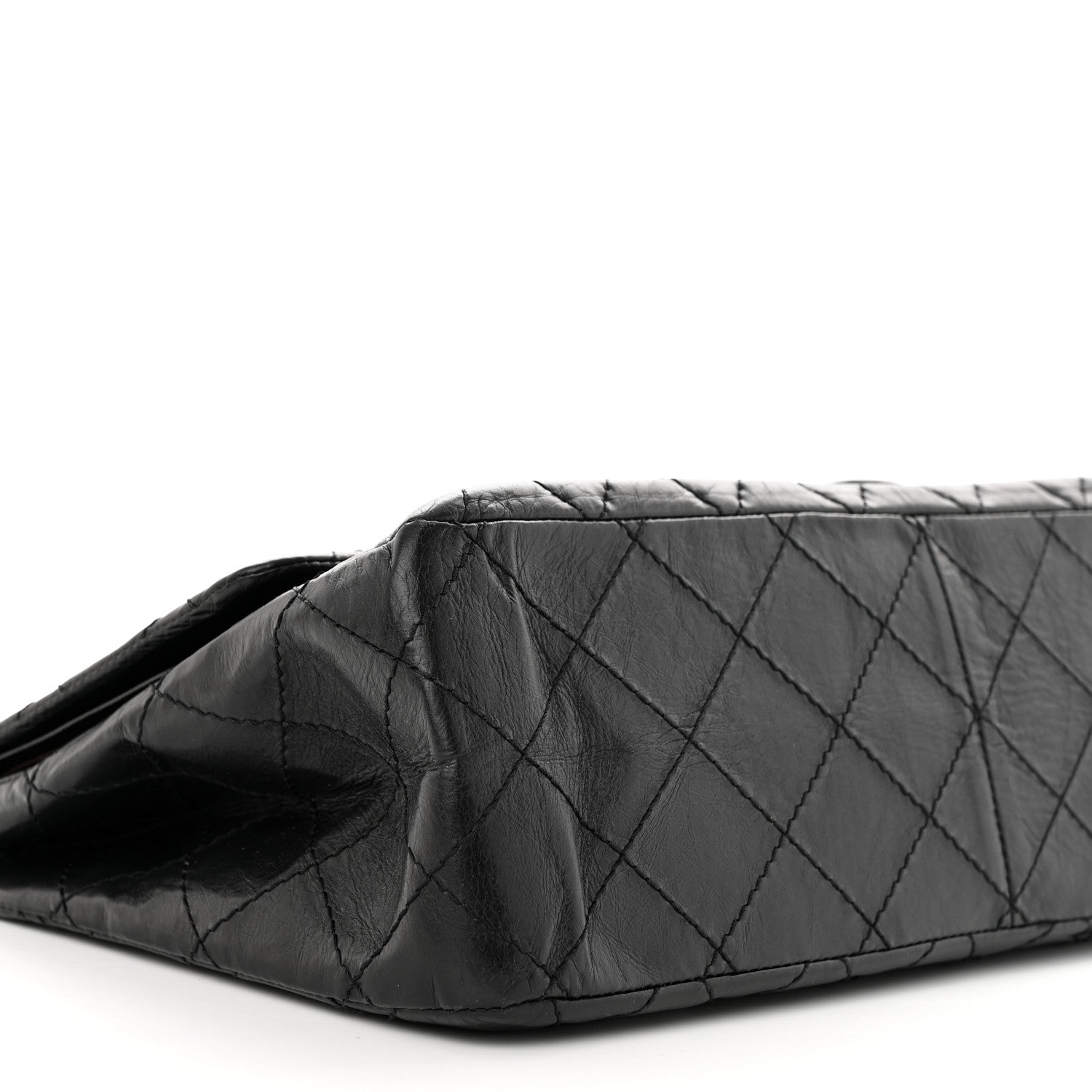 Chanel Aged Calfskin Quilted 2.55 Reissue 227 Flap Black 9 of 10