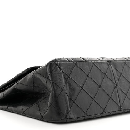 Chanel Aged Calfskin Quilted 2.55 Reissue 227 Flap Black 9 of 10